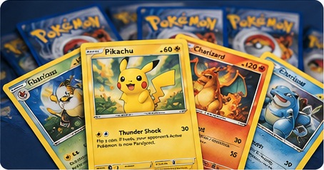 Pokémon trading cards